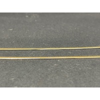 Ladies 9ct Yellow Gold Crown Trifari Necklace