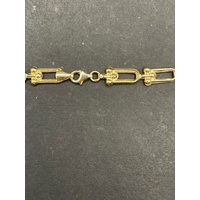 Ladies 18ct Yellow Gold Paperclip Link Necklace