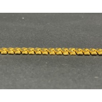 Ladies 22ct Yellow Gold Fancy Link Bracelet