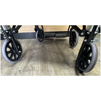 EquipMed Transit Chair Foldable Design Black