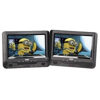 Laser 9 Inch Dual Screen Portable DVD Player DVD-PT9-DUALD