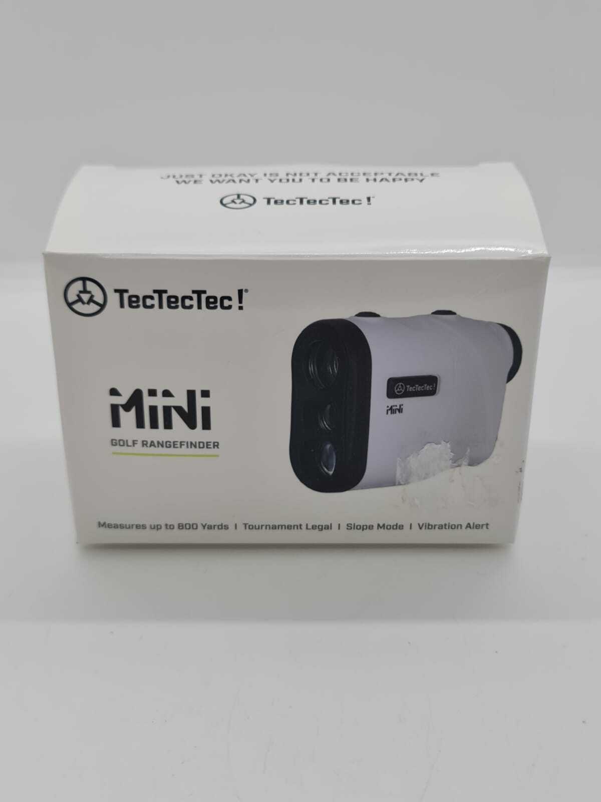 TecTecTec Mini Golf Laser Rangefinder White (Pre-Owned)