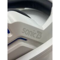 Sonic B Wired Gaming Headset White Lightweight Adjustable Headband