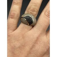 Ladies 9ct Yellow Gold Ring (Pre-Owned)