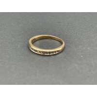 Ladies 9ct Yellow Gold Ring Set (Pre-Owned)