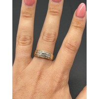 Ladies 18ct Yellow Gold Diamond Ring (Pre-Owned)