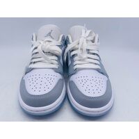 Nike Women's Air Jordan 1 Low Shoe White Wolf Grey DC0774-105 Size 5.5 US