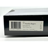 Stanley Rogers Baguette Stainless Steel 30 Piece Cutlery Gift Box Set