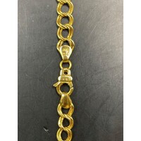 Ladies 22ct Yellow Gold Fancy Link Necklace