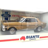 Biante 1:18 Ford XW Falcon GTHO Phase 2 Grecian Gold Limited Edition 7916/9000