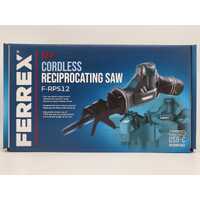 Ferrex 12V Cordless Handheld Reciprocating Saw FRPS12 Soft Grip Handle