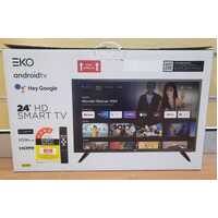 Eko K240HSG 24 Inch HD Smart TV with Built-In Android TV and Remote