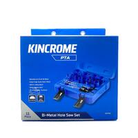 Kincrome 11 Piece Bi-Metal Hole Saw Set 16-54mm 48mm Cutting Depth K21918