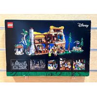 LEGO Disney Snow White and the Seven Dwarfs Cottage Build and Display Set 43242