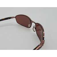 Oakley Blender OO4059-04 Brown Chrome Tortoise Womens Sunglasses with Case