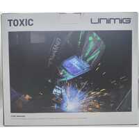 UNIMIG Toxic Professional Automatic Welding Helmet UMTWH True Colour View