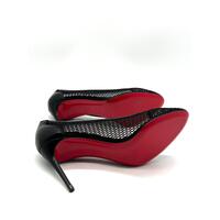 Christian Louboutin Filomena 85 Filoche Red Bottom High Heels 5 US Kids 34.5 EU