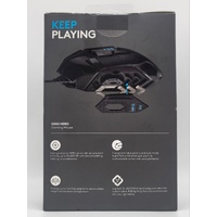 Logitech G502 HERO High Performance Wired Gaming Mouse Black New in Box