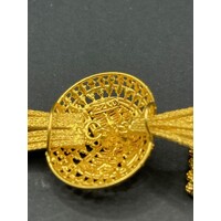 Ladies 22ct Yellow Gold Fancy Link Necklace