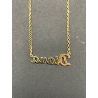 Ladies 18ct Yellow Gold Belcher Link 'Diana' Necklace