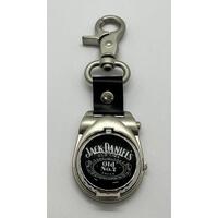 Jack Daniels Old No.7 Antique Old Time Quartz Movement Key Chain Pocket Watch