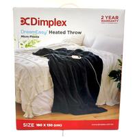 Dimplex DreamEasy Micro Fleece Heated Throw DHEBHTCG Size 180cmx130cm