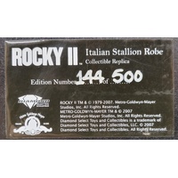 Diamond Select Rocky II The Italian Stallion Robe 144/500 Officially Licensed