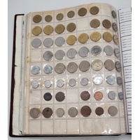 Port Philip Coin Album Assorted Australian Mixed Coins 1910s to 1990s