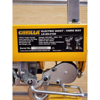 Gorilla 50kg/100kg Electric Hoist LG-EH-0100