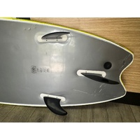 Ocean and Earth EZI Rider 7ft Soft Surfboard Lime