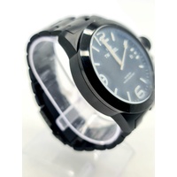 TW Steel CB212 Stainless Steel 10 ATM WR Unisex Quartz Black Watch