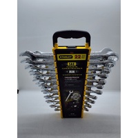 Stanley 22 Pieces Combination Wrench Set Standard Metric AF 92-716