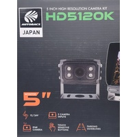 Autobacs HD5120K 5 Inch High Resolution Camera Kit