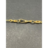 Ladies 9ct Yellow Gold Albert Chain Necklace