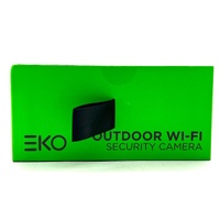 EKO Outdoor WiFi Security Camera 1080p IP66 75° Viewing Angle Full HD Resolution