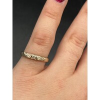 Ladies 9ct Yellow Gold Ring (Pre-Owned)