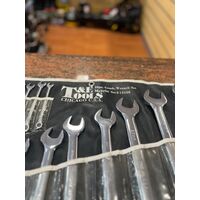 T&E Tools 16 Piece Combination Wrench Set Metric Set #13105 (Pre-owned)