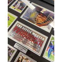 The Little Master Sachin Tendulkar Limited Edition Multi-Photo Memorabilia