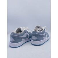 Nike Women's Air Jordan 1 Low Shoe White Wolf Grey DC0774-105 Size 5.5 US