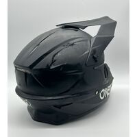 O'Neal Dirt Helmet Size 2XL Solid Black Robust Motorcross Helmet