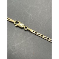 Men's 9ct Yellow Gold Curb Link Necklace