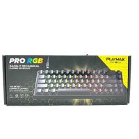 Playmax Pro RGB Backlit Mechanical Mini Gaming Keyboard Black PMPMMKB