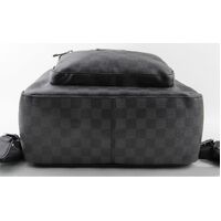 Louis Vuitton Josh Graphite Backpack Damier Canvas with Rare Blue Lining