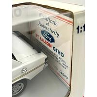 Biante 1:18 Ford Falcon XY GTHO Track White Single Model Mirror Limited Edition