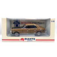 Biante 1:18 Ford XW Falcon GTHO Phase 2 Grecian Gold Limited Edition 7916/9000