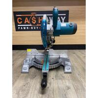 Makita 1430W 255mm Slide Compound Mitre Saw LS1017L Rubberised Soft Grip