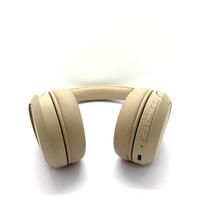 Sony WH-CH520 Cream Bluetooth Wireless On-Ear Headphones with Cable