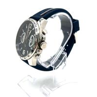 Tommy Hilfiger Tucker Multi-Function Stainless Steel Blue Silicone Mens Watch