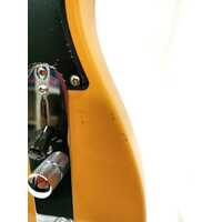 Squier By Fender Butterscotch Colour Electric Guitar with Hard Case