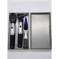 Heine Mini 3000 Diagnostic Set Ophthalmoscope and Otoscope with Case and Handles